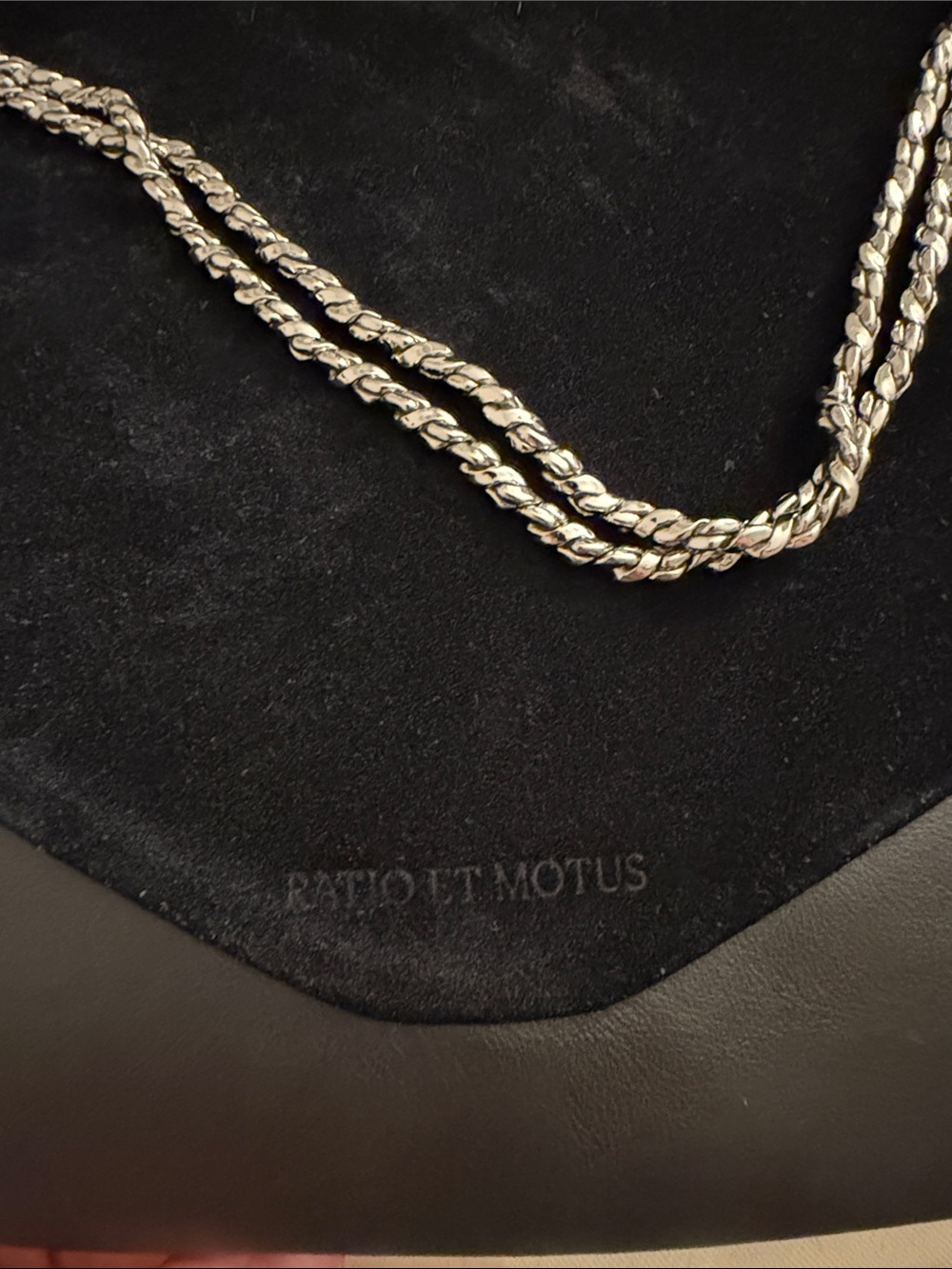 Ratio Et Motus Solvit Leather/Suede bag - Picture 4 of 11
